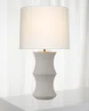 Visual Comfort Signature Marella Medium Table Lamp By Aerin In White