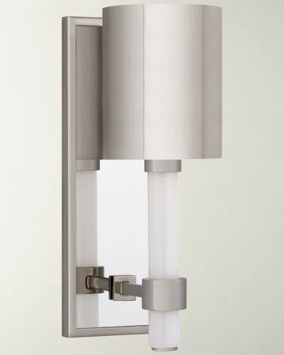 Visual Comfort Signature Maribelle Single Sconce By Suzanne Kasler In Silver