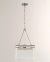 Visual Comfort Signature Menil Medium Chandelier By Marie Flanigan In Polished Nickel