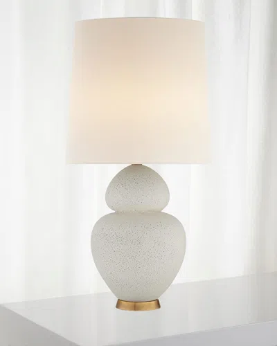 Visual Comfort Signature Michelena Table Lamp By Aerin In Gray