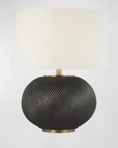 Visual Comfort Signature Mirelle Medium 23" Table Lamp By Ralph Lauren In Black