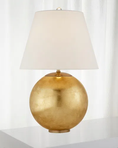 Visual Comfort Signature Morton Table Lamp By Aerin In Gold
