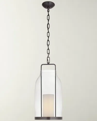 Visual Comfort Signature Ollie Medium Lantern By Ralph Lauren Home In Black