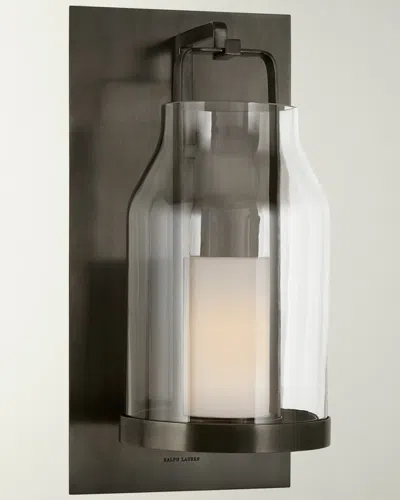 Visual Comfort Signature Ollie Small Wall Lantern By Ralph Lauren Home In Black