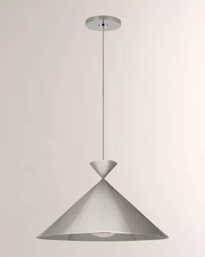 Visual Comfort Signature Orsay Grande Pendant Light By Paloma Contreras In Gray