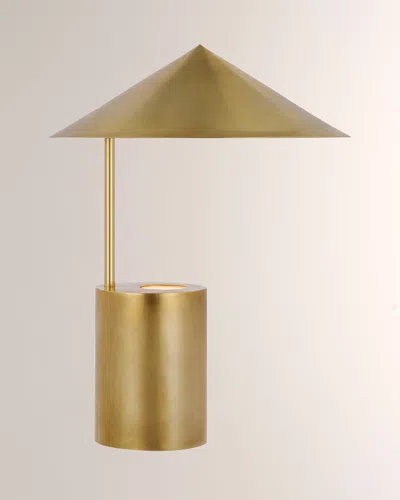 Visual Comfort Signature Orsay Small 17-19" Adjustable Table Lamp In Brass