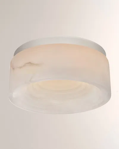 Visual Comfort Signature Otto Small Flush Mount By Kelly Wearstler In Silver
