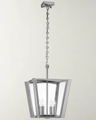 Visual Comfort Signature Palais 15" Lantern By Paloma Contreras In Silver