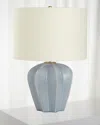 Visual Comfort Signature Pierrepont Medium Table Lamp By Aerin In Blue