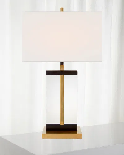 Visual Comfort Signature Porto Medium Table Lamp By Thomas O'brien In Brown