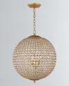 Visual Comfort Signature Renwick Large Sphere Chandelier By Aerin In Gold