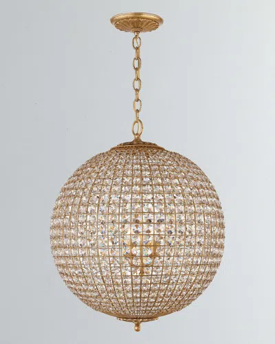 Visual Comfort Signature Renwick Large Sphere Chandelier By Aerin In Gold