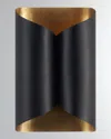 Visual Comfort Signature Selfoss Sconce By Aerin In Black