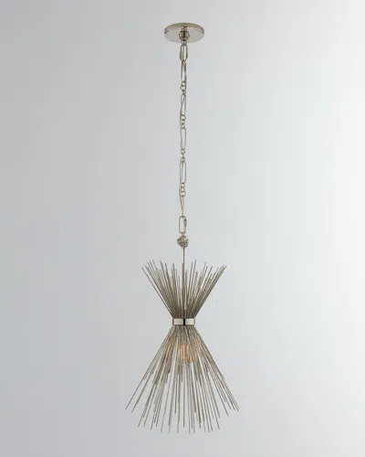 Visual Comfort Signature Strada Small Chandelier By Kelly Wearstler In Polished Nickel