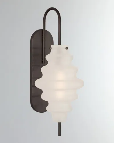 Visual Comfort Signature Tableau Large Sconce By Kelly Wearstler In Black