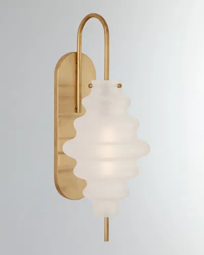 Visual Comfort Signature Tableau Large Sconce By Kelly Wearstler In Gold