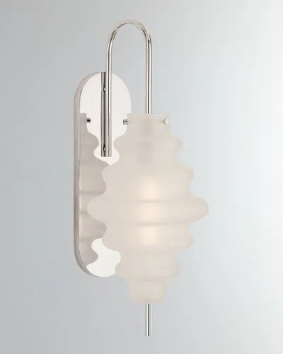 Visual Comfort Signature Tableau Large Sconce By Kelly Wearstler In Gray
