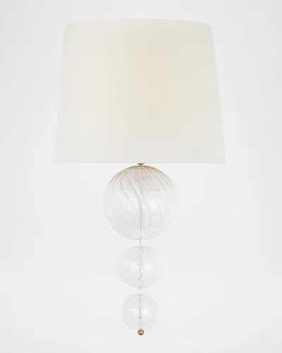 Visual Comfort Signature Talia 18" Wall Sconce By Julie Neill In Transparent
