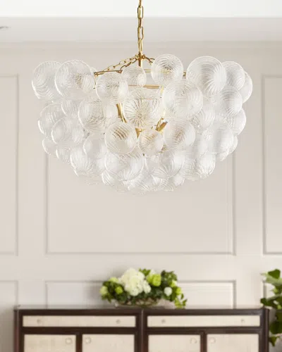 Visual Comfort Signature Talia Large Chandelier In Gold