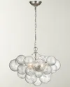 Visual Comfort Signature Talia Small Chandelier By Julie Neill In Gray