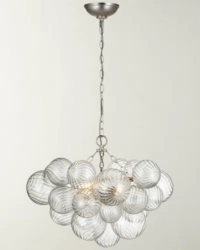 Visual Comfort Signature Talia Small Chandelier By Julie Neill In Gray