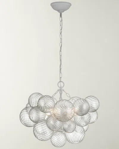 Visual Comfort Signature Talia Small Chandelier By Julie Neill In White