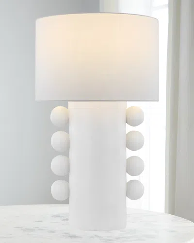 Visual Comfort Signature Tiglia Tall Table Lamp By Kelly Wearstler In White