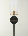 Visual Comfort Signature Vivier Single Sconce By Thomas O'brien In Antq Brass