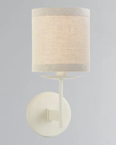 Visual Comfort Signature Walker Small Sconce In Beige
