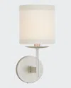 Visual Comfort Signature Walker Small Sconce In Silver