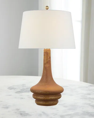 Visual Comfort Signature Wallis Large Table Lamp By Chapman & Myers In Yellow
