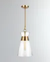 Visual Comfort Studio 1 - Light Pendant Atlantic By Chapman & Myers In Burnished Brass