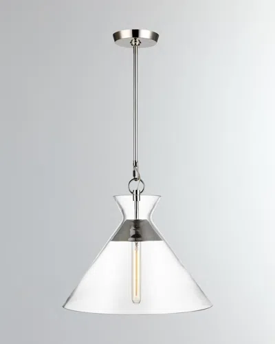 Visual Comfort Studio 1 - Light Pendant Atlantic By Chapman & Myers In Polished Nickel