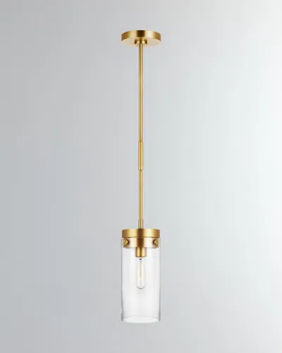 Visual Comfort Studio 1 - Light Pendant Garrett By Chapman & Myers In Burnished Brass