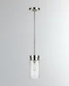Visual Comfort Studio 1 - Light Pendant Garrett By Chapman & Myers In Polished Nickel