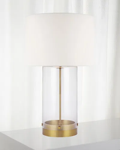 Visual Comfort Studio 1 - Light Table Lamp Garrett By Chapman & Myers In Burnished Brass