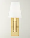 Visual Comfort Studio 1 - Light Wall Sconce Beckham Classic By Thomas O'brien In Burnished Brass