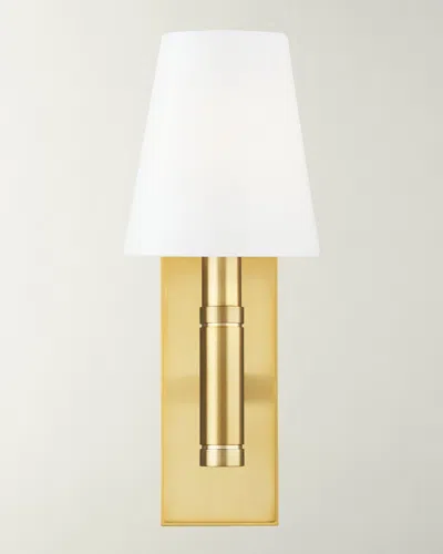 Visual Comfort Studio 1 - Light Wall Sconce Beckham Classic By Thomas O'brien In Burnished Brass