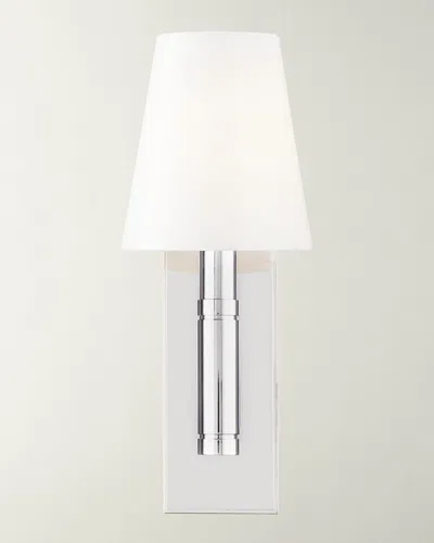 Visual Comfort Studio 1 - Light Wall Sconce Beckham Classic By Thomas O'brien In Polished Nickel