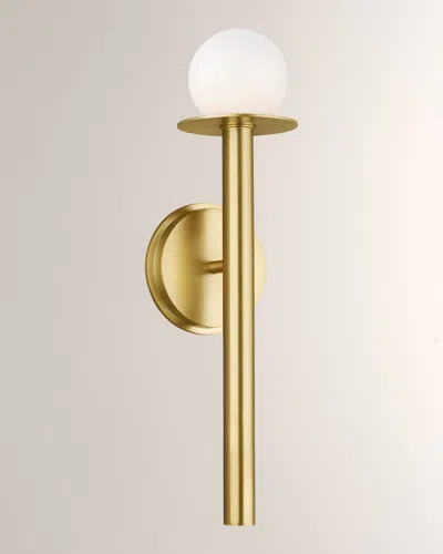 Visual Comfort Studio 1 - Light Wall Sconce Nodes By Kelly Wearstler In Brown