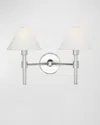 Visual Comfort Studio 2 - Light Vanity Robert By Lauren Ralph Lauren In Polished Nickel