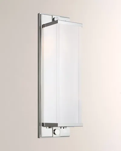 Visual Comfort Studio 2 - Light Wall Sconce Logan By Thomas O'brien In Polished Nickel