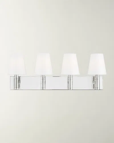 Visual Comfort Studio 4 - Light Vanity Beckham Classic By Thomas O'brien In Polished Nickel