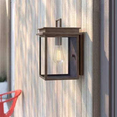 Visual Comfort Studio Antique Bronze Outdoor Wall Lantern