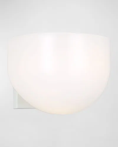Visual Comfort Studio Cheverny Small Vanity Light By Christiane Lemieux In Matte White
