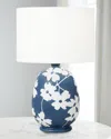 Visual Comfort Studio Lila Table Lamp By Hable In Semi Matte Navy Blue