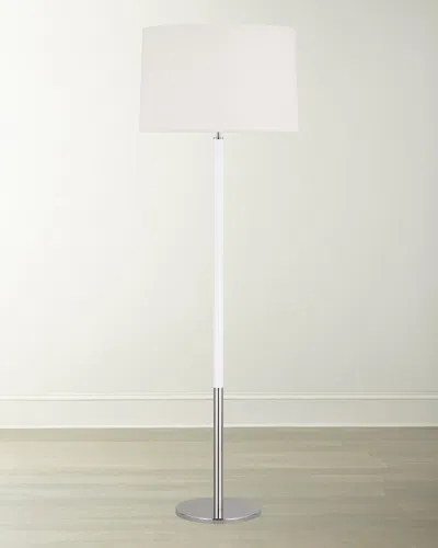 Visual Comfort Studio Monroe Floor Lamp By Kate Spade New York In Polished Nickel