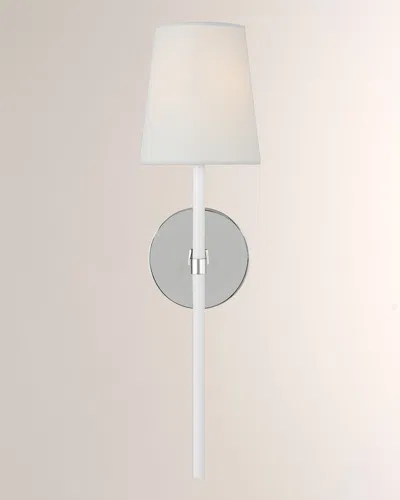 Visual Comfort Studio Monroe Tail Sconce By Kate Spade New York In Silver