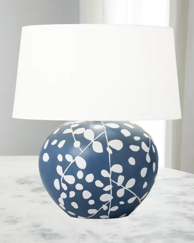 Visual Comfort Studio Nan Table Lamp By Hable In Matte Navy Blue