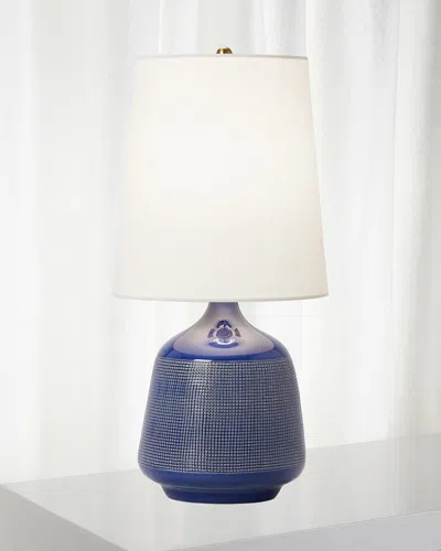 Visual Comfort Studio Ornella Table Lamp By Aerin In Blue Celadon
